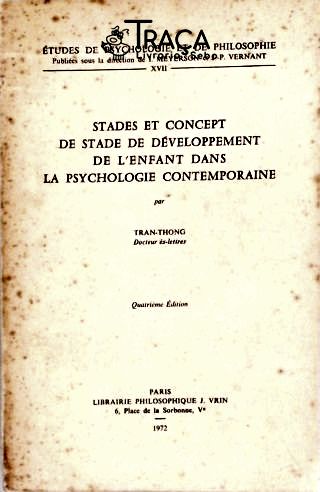 Stades Et Concept de Stade de Developpement de Lenfant Dans La Psychologie Contemporaine