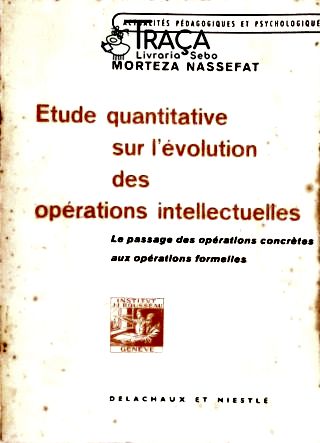 Etude Quantitative Sur L Évolution Des Opérations Intellectuelles