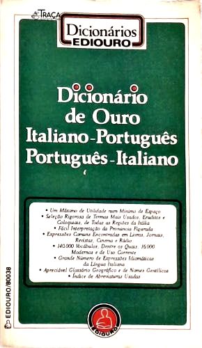 Dicionário Ediouro Italiano-português e Português-italiano