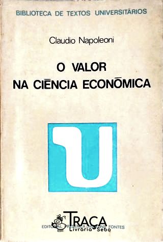 O Valor Na Ciência Económica