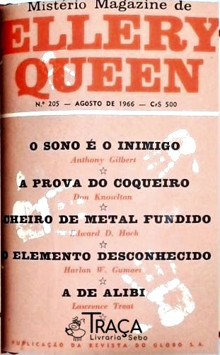 Misterio Magazine de Ellery Queen Nº 203, 204 e 205
