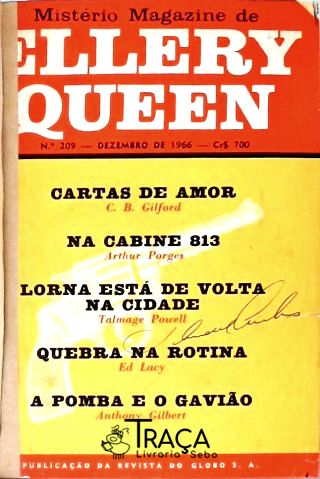 Mistério Magazine de Ellery Queen Nºs 209, 220 e 221