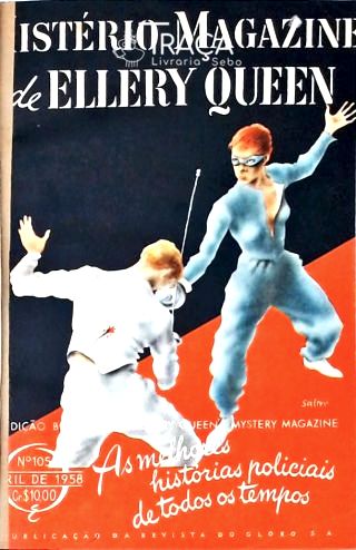 Mistério Magazine de Ellery Queen Nºs 105, 108 e 110