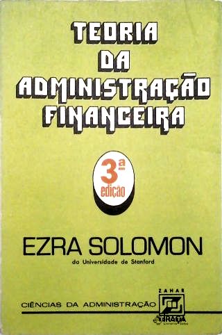Teoria da Administração Fianceira
