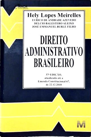 Direito Administrativo Brasileiro