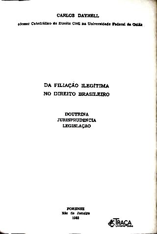 Da Filiação Ilegítima No Direito Brasileiro