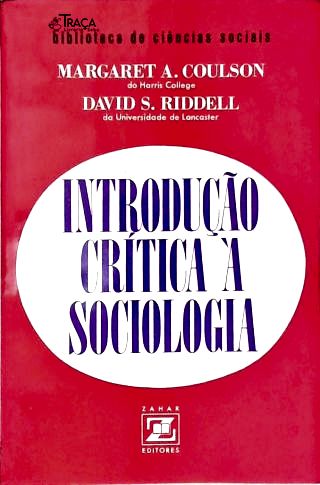 Introdução Crítica À Sociologia
