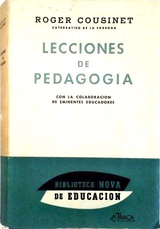 Lecciones de Pedagogia
