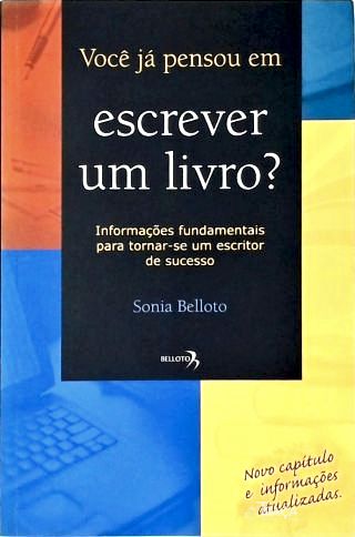 Você Já Pensou em Escrever Um Livro?