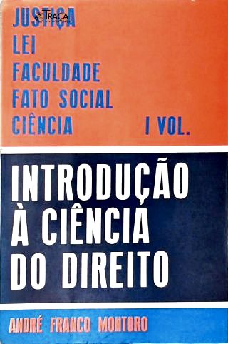 Introdução À Ciência do Direito - Vol. 1