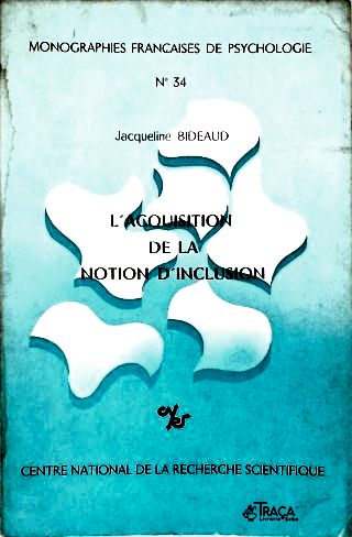 L Acquisition de la Notion d Inclusion
