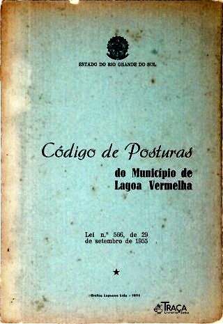 Código de Posturasdo Município de Lagoa Vermelha