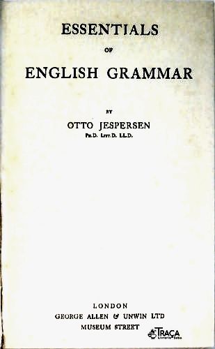 Essentials Of English Grammar