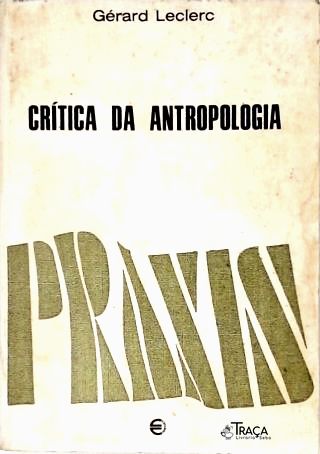 Crítica Da Antropologia