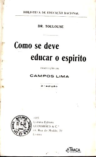 Como Se Deve Educar o Espírito