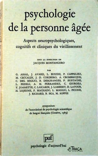 Psychologie de La Personne Âgée