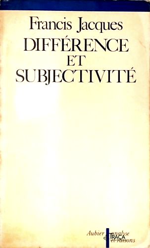 Différence Et Subjectivité