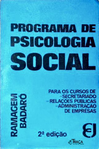 Programa de Psicologia Social