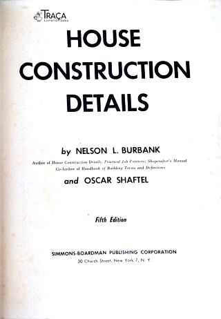 House Construction Details