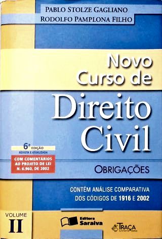 Novo Curso de Direito Civil - Vol. 2