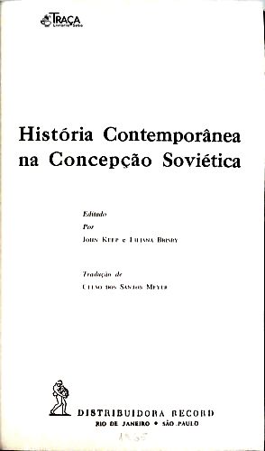 História Contemporânea Na Concepção Soviética