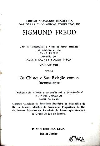Os Chistes e Sua Relação com o Inconsciente (1905)