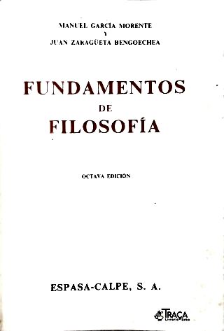 Fundamentos de Filosofía