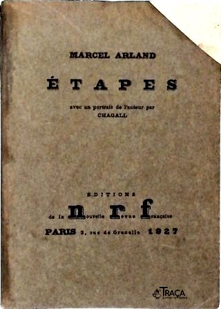 Étapes - Avec Un Portrait de L Auteur Par Chagall