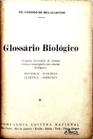 Glossário Biológico
