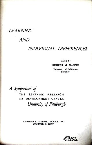 Learning And Individual Differences