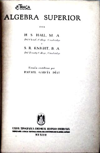 Álgebra Superior