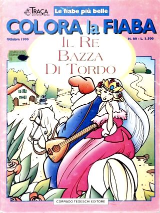 Colora La Fiaba: Il Re Bazza Di Tordo