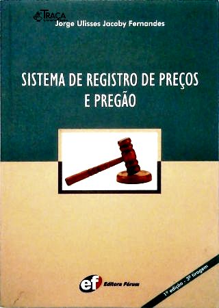Sistema de Registro de Preços e Pregão