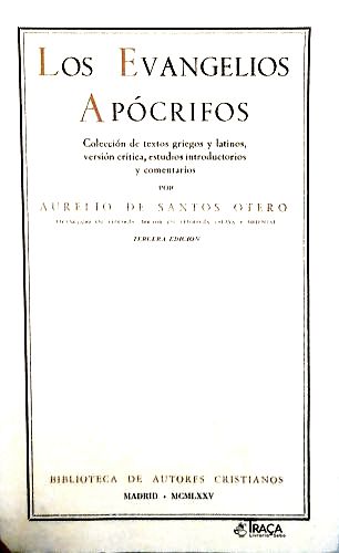 Los Evangélios Apócrifos