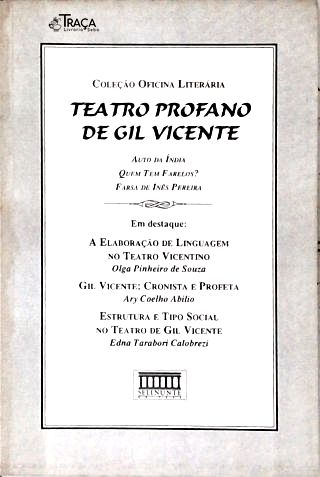 Teatro Profano de Gil Vicente