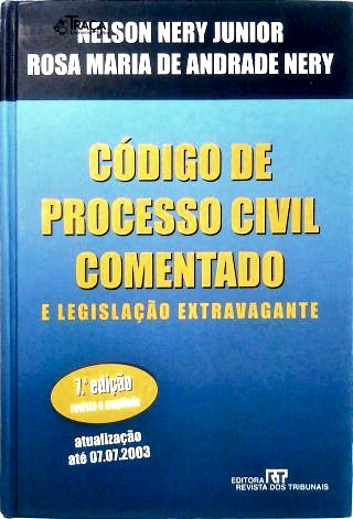Código De Processo Civil Comentado E Legislação Extravagante
