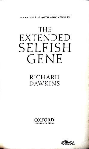 The Extended Selfish Gene