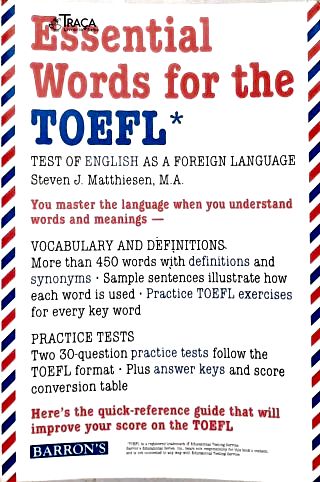 Essential Words For The Toefl