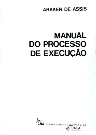 Manual do Processo de Execução - em 2 Volumes