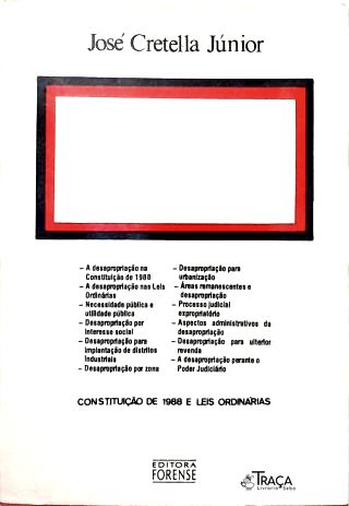 Comentários a Lei da Desapropriação
