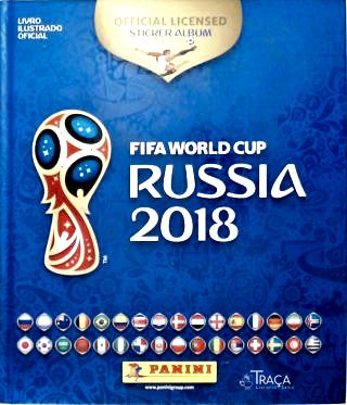 Álbum da Copa do Mundo Rússia 2018 (incompleto)