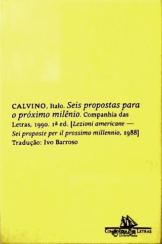 Seis Propostas Para O Próximo Milênio