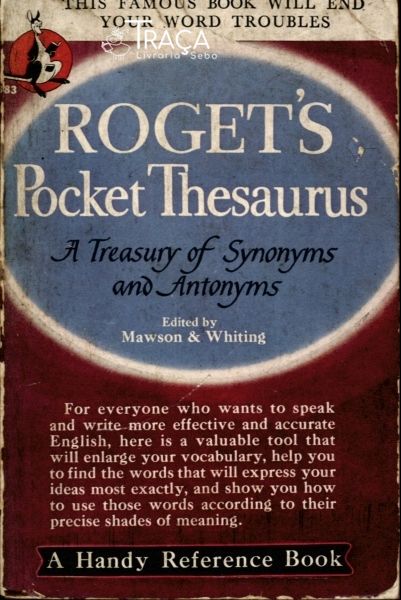 Rogets Pocket Thesaurus