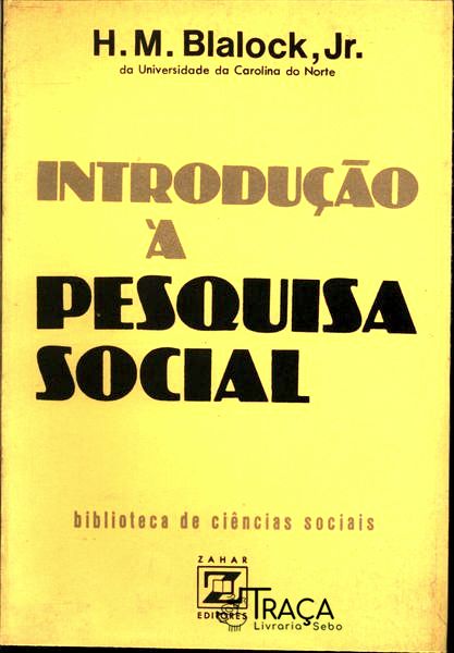 Introdução À Pesquisa Social