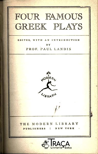 Four Famous Greek Plays