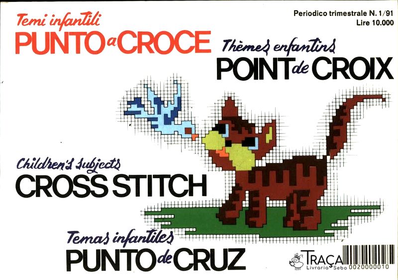 Temas Infantiles - Punto de Cruz