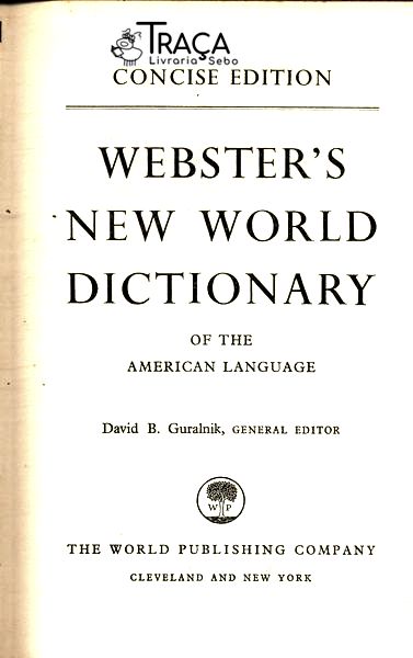 Webster´s New World Dictionary