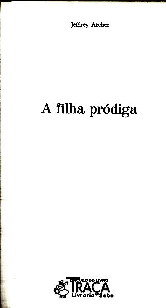 A Filha Pródiga