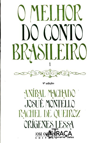 O Melhor do Conto Brasileiro Vol 1