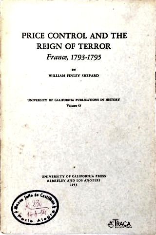 Price Control and the Reign of Terror: France (1793-1795)